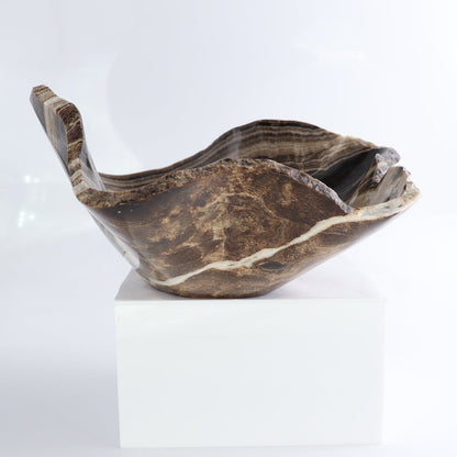 Mexican Onyx/Calcite Bowl 13"