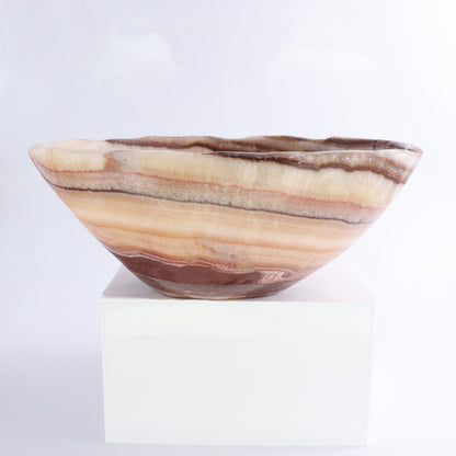 Mexican Onyx/Calcite Bowl - Expert Wholesale and Supplier of Wholesale Crystals & Bulk Gemstones, ["Bowls","Calcite","Mexico","onyx"]