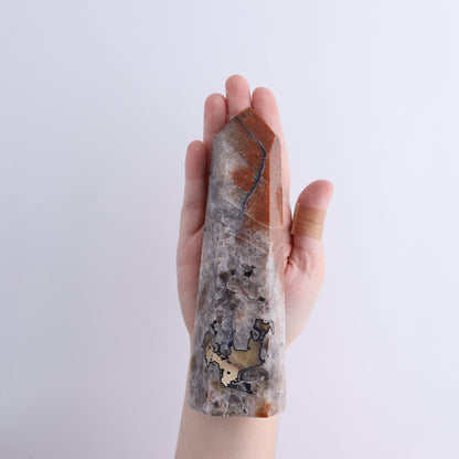 Mosaic Quartz Towers Set of 5 - Expert Wholesale and Supplier of Wholesale Crystals & Bulk Gemstones, ["Madagascar","Mosaic Quartz","Quartz"]