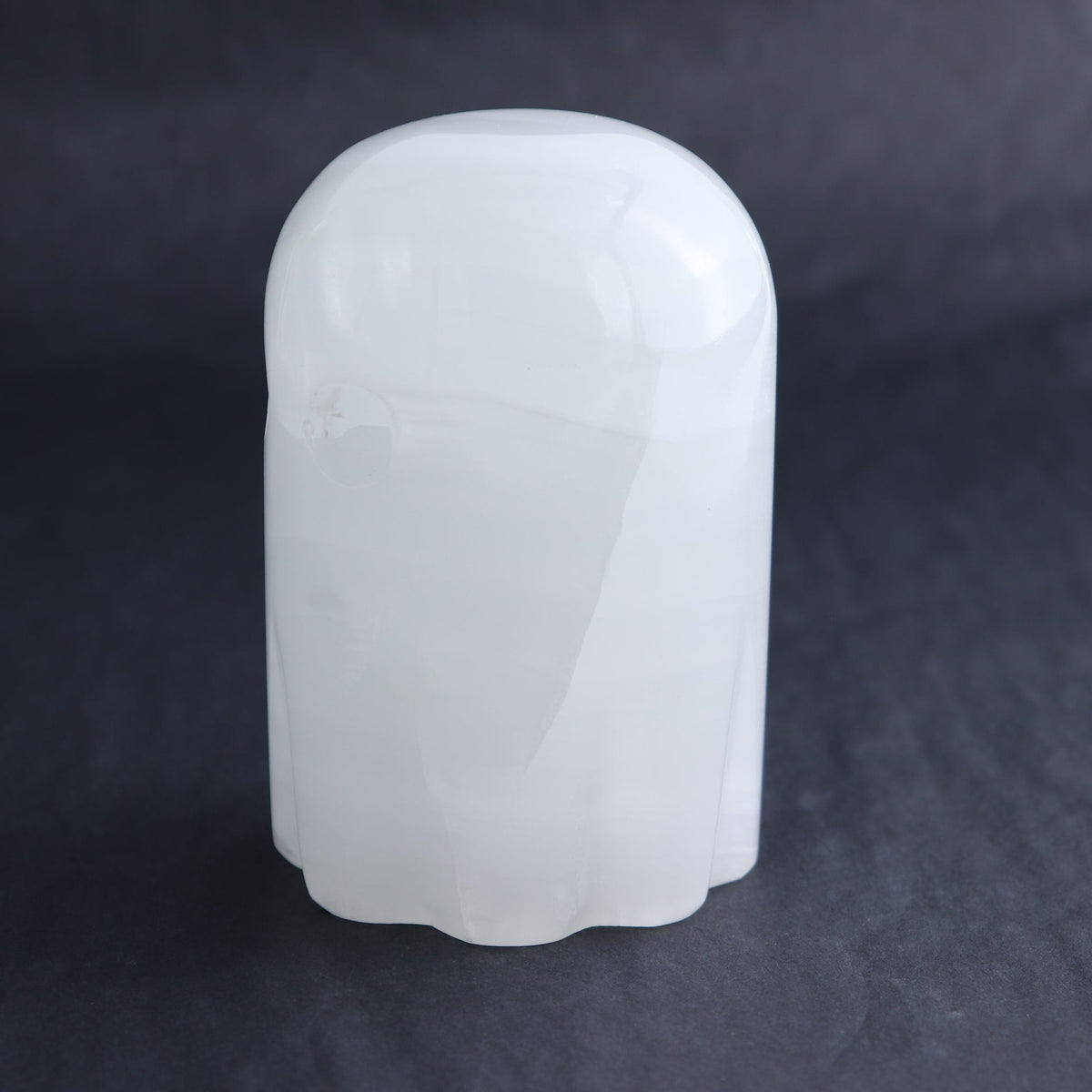 One Ghost White Mexican Onyx/Calcite with Light | Mi Esperanza Minerals | Supplier of Crystals and Onyx