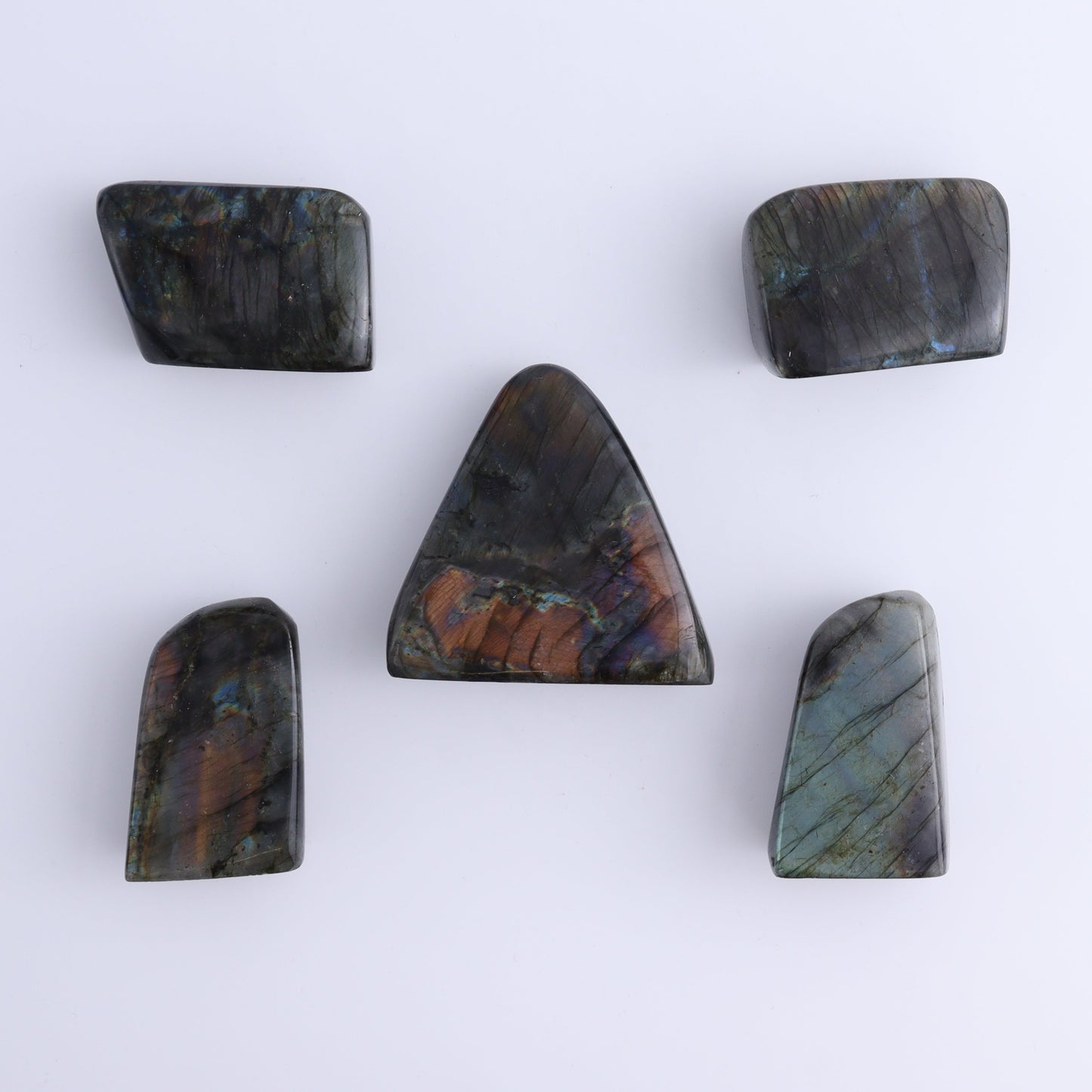 Labradorite Freeform Set of 20 - Expert Wholesale and Supplier of Wholesale Crystals & Bulk Gemstones, ["Freeforms","Labradorite","Madagascar"]