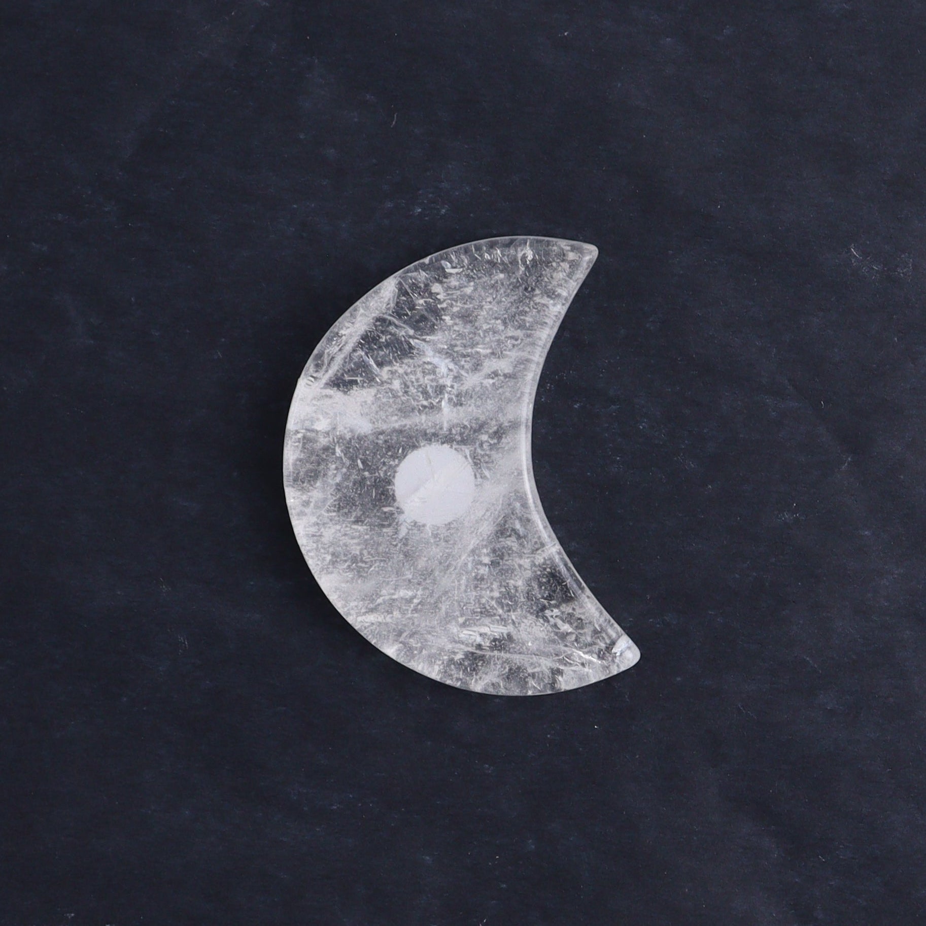 One Quartz Flat Moon from Brazil - Expert Wholesale and Supplier of Wholesale Crystals & Bulk Gemstones, ["Brazil","moons","Quartz"]