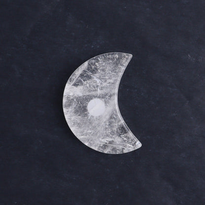 One Quartz Flat Moon from Brazil - Expert Wholesale and Supplier of Wholesale Crystals & Bulk Gemstones, ["Brazil","moons","Quartz"]