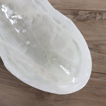 Mexican Onyx/Calcite Canoe Bowl - Expert Wholesale and Supplier of Wholesale Crystals & Bulk Gemstones, ["Bowls","Calcite","canoe","Mexico","onyx"]
