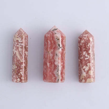 Rhodochrosite Towers Set of 5 - Expert Wholesale and Supplier of Wholesale Crystals & Bulk Gemstones, ["Argentina","Rhodochrosite","Towers"]