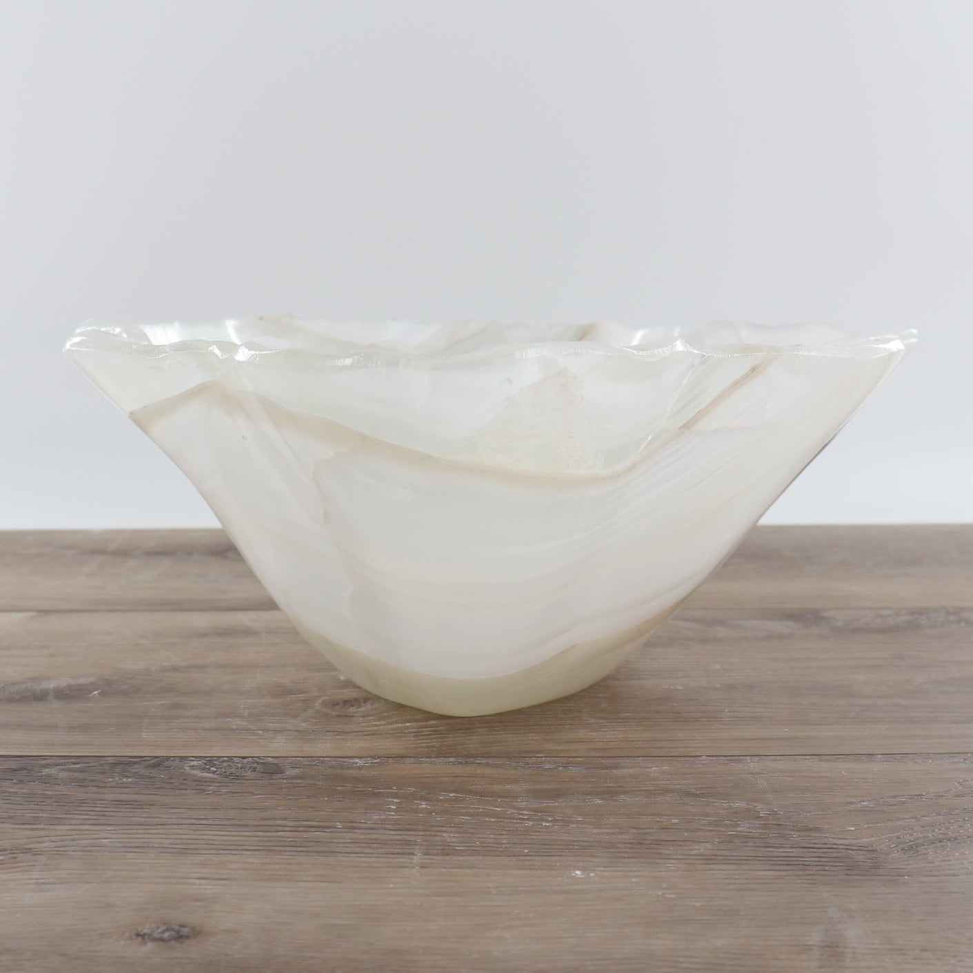 Mexican Onyx/Calcite Bowl 15"