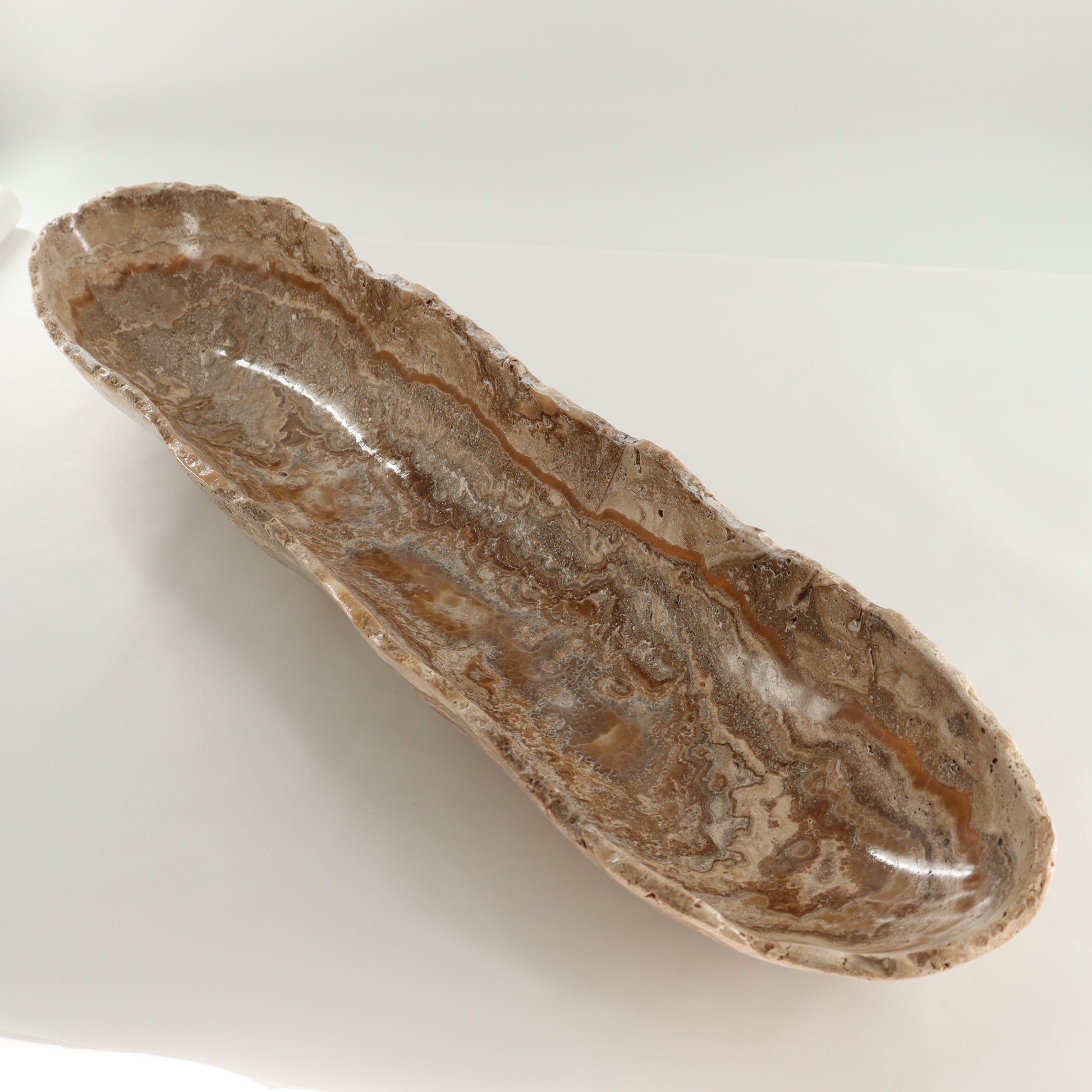 Onyx Canoe Bowl - Expert Wholesale and Supplier of Wholesale Crystals & Bulk Gemstones, ["Bowls","canoe","Mexico","onyx"]