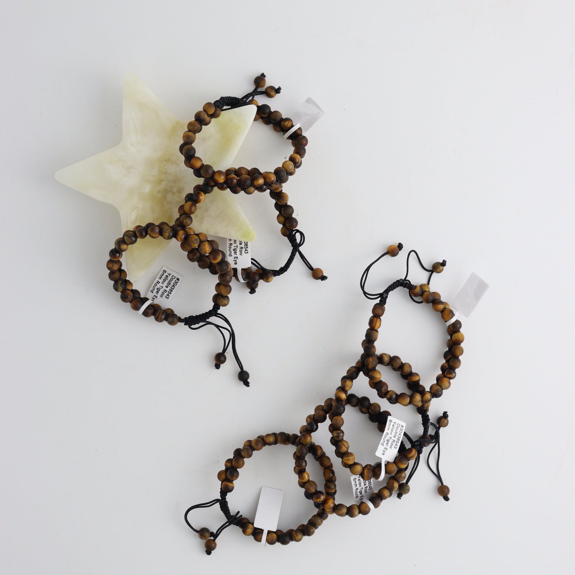 Double Row Yellow Tiger Eye Bracelet 6mm - Expert Wholesale and Supplier of Wholesale Crystals & Bulk Gemstones, ["bracelets","Jewelry","Tiger Eye"]