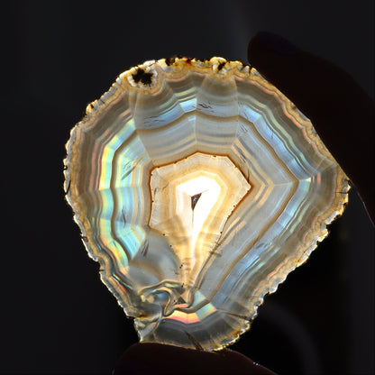 Iris Agate Slices Set of 6 - Expert Wholesale and Supplier of Wholesale Crystals & Bulk Gemstones, ["Agate","Iris Agate","Slices and Slabs"]