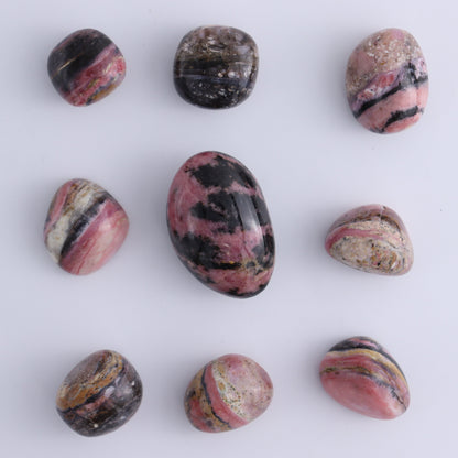 Pink Opal Tumbles 500g Set - Expert Wholesale and Supplier of Wholesale Crystals & Bulk Gemstones, ["Pink Opal","tumbles"]