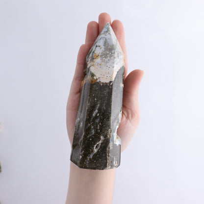 Ocean Jasper Towers Set of 4 - Expert Wholesale and Supplier of Wholesale Crystals & Bulk Gemstones, ["Madagascar","Ocean Jasper","Towers"]