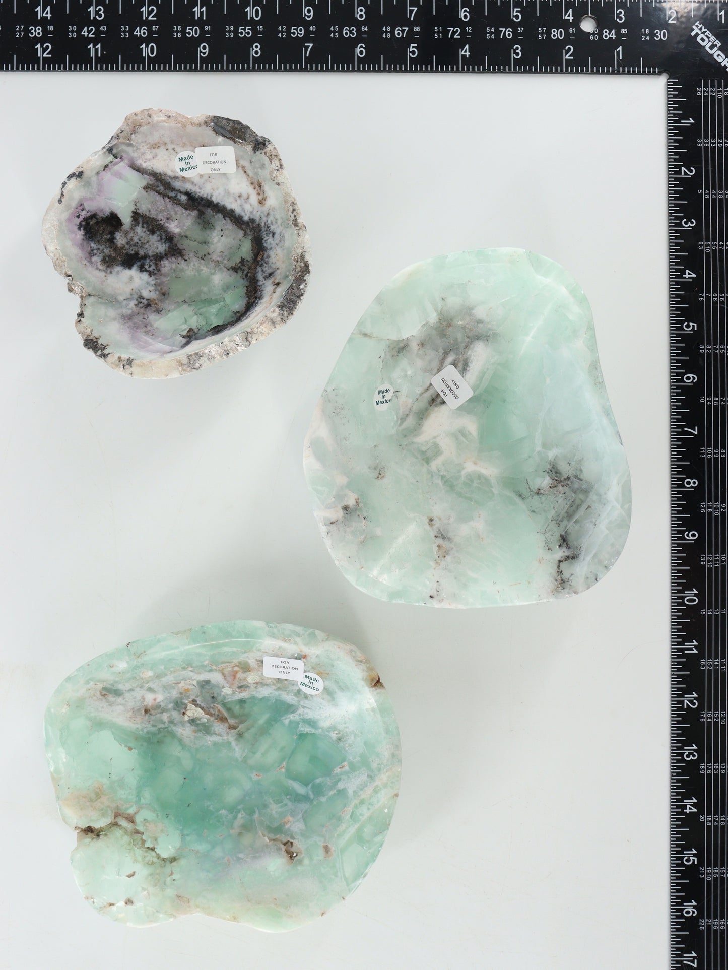 Fluorite Bowls Set of 3