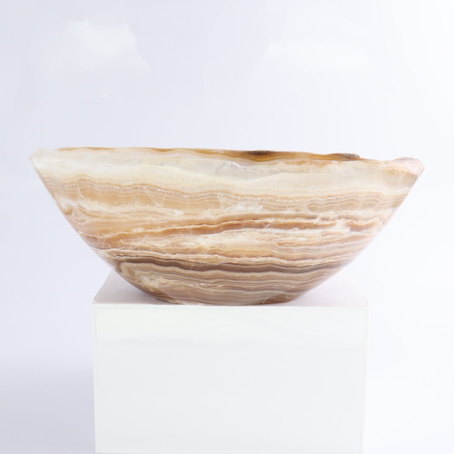 Mexican Onyx/Calcite Bowl - Expert Wholesale and Supplier of Wholesale Crystals & Bulk Gemstones, ["Bowls","Calcite","Mexico","onyx"]