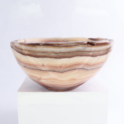 Mexican Onyx/Calcite Bowl - Expert Wholesale and Supplier of Wholesale Crystals & Bulk Gemstones, ["Bowls","Calcite","Mexico","onyx"]