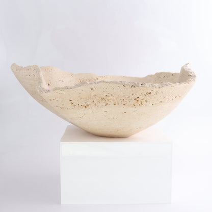 Travertine Bowl - Expert Wholesale and Supplier of Wholesale Crystals & Bulk Gemstones, ["Bowls","Mexico","Travertine"]