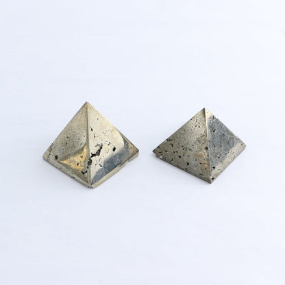 Pyrite Pyramids Set of 6