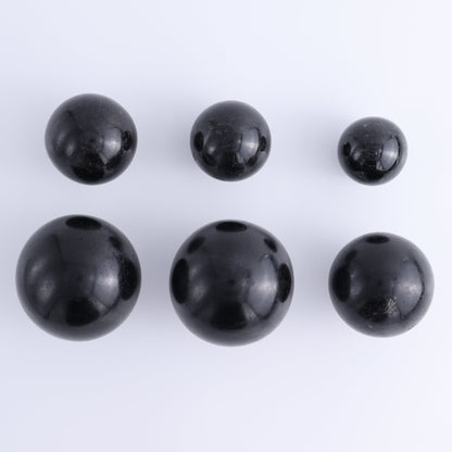 Black Tourmaline Spheres Set of 6 - Expert Wholesale and Supplier of Wholesale Crystals & Bulk Gemstones, ["Black Tourmaline","Spheres","Tourmaline"]