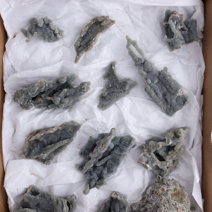 Chalcedony Flat of 12 - Expert Wholesale and Supplier of Wholesale Crystals & Bulk Gemstones, ["Chalcedony","Flats"]