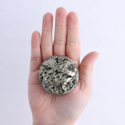 Pyrite Spheres Set of 4