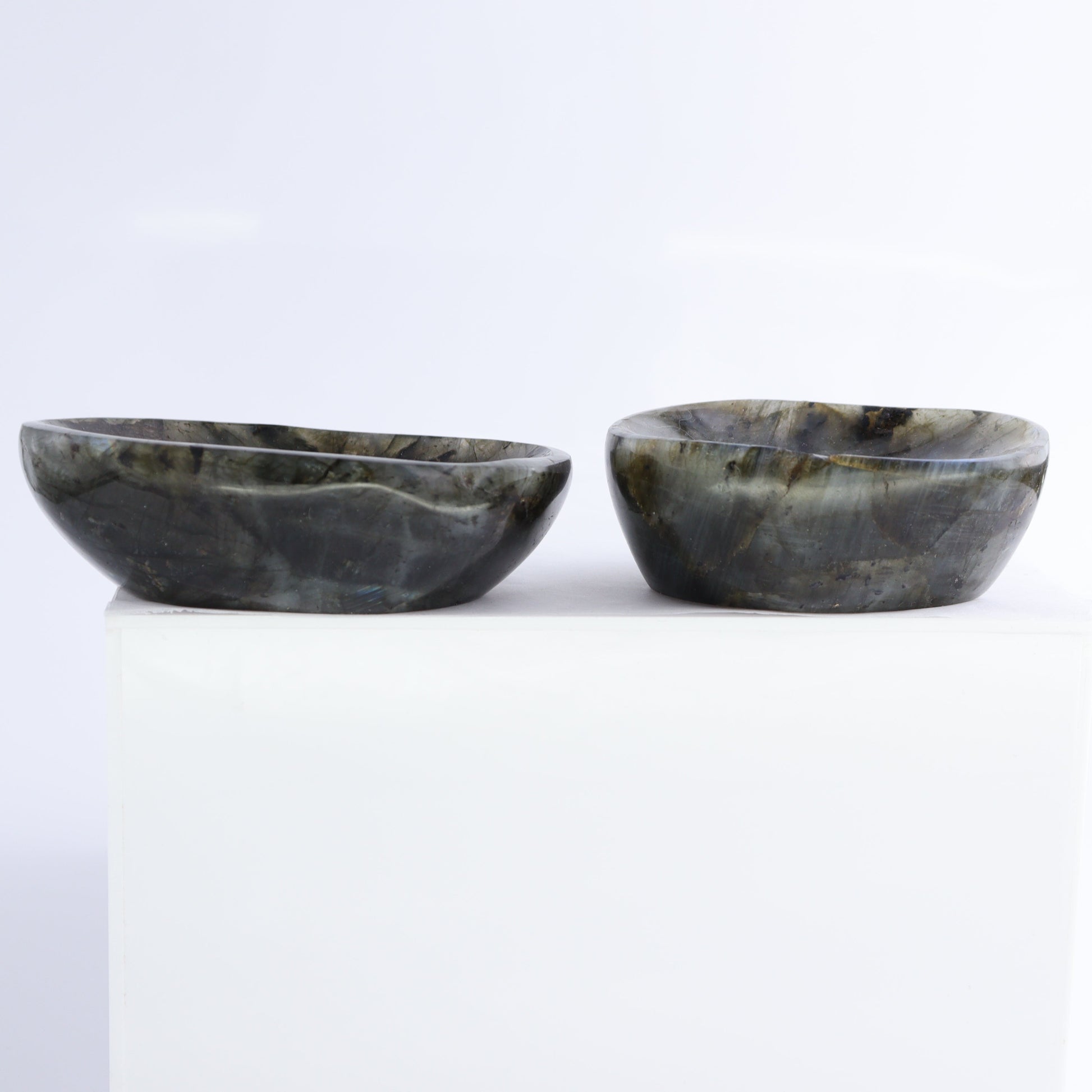 Labradorite Bowls Set of 10 - Expert Wholesale and Supplier of Wholesale Crystals & Bulk Gemstones, ["Bowls","Labradorite","Madagascar"]