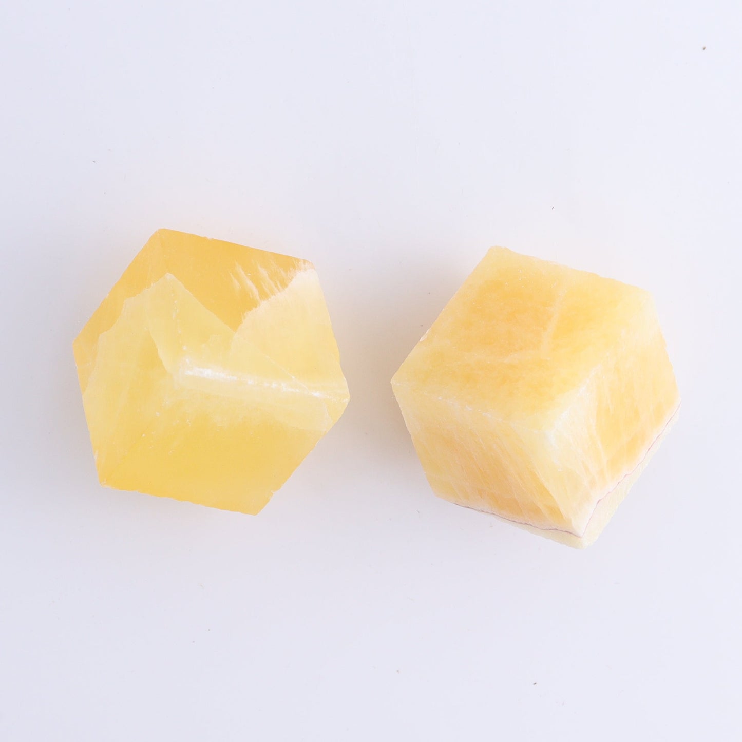 Honeycomb Calcite Standing Cubes Set of 7 - Expert Wholesale and Supplier of Wholesale Crystals & Bulk Gemstones, ["Calcite","close_50","Flats","Freeforms","Honey Calcite","Utah"]