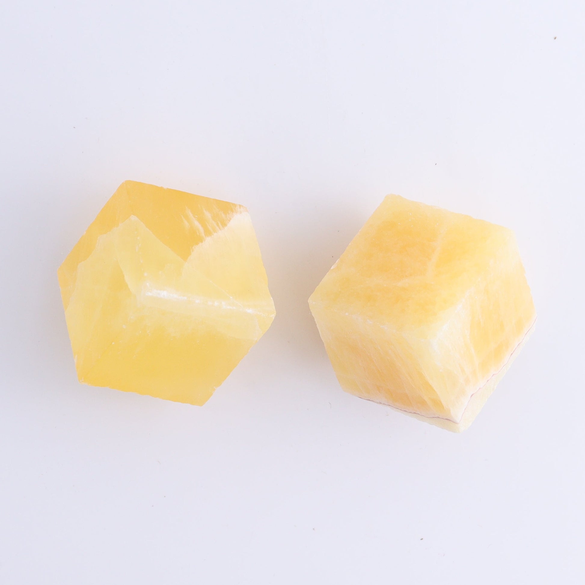 Honeycomb Calcite Standing Cubes Set of 7 - Expert Wholesale and Supplier of Wholesale Crystals & Bulk Gemstones, ["Calcite","close_50","Flats","Freeforms","Honey Calcite","Utah"]