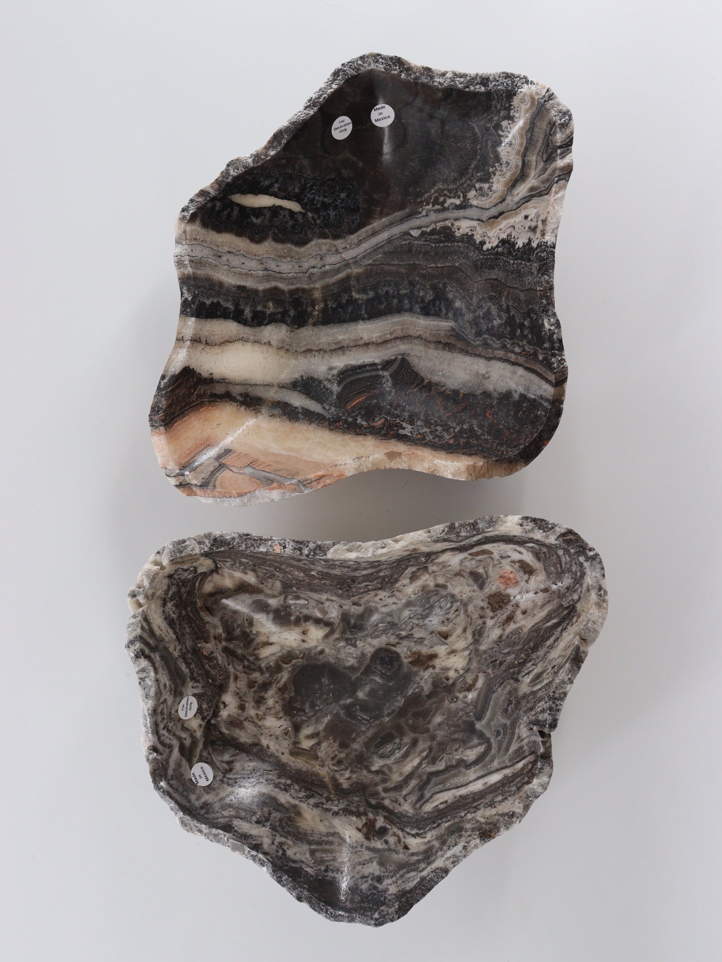 Onyx Bowls Set of 2 - Expert Wholesale and Supplier of Wholesale Crystals & Bulk Gemstones, ["Bowls","Mexico","onyx","Set"]
