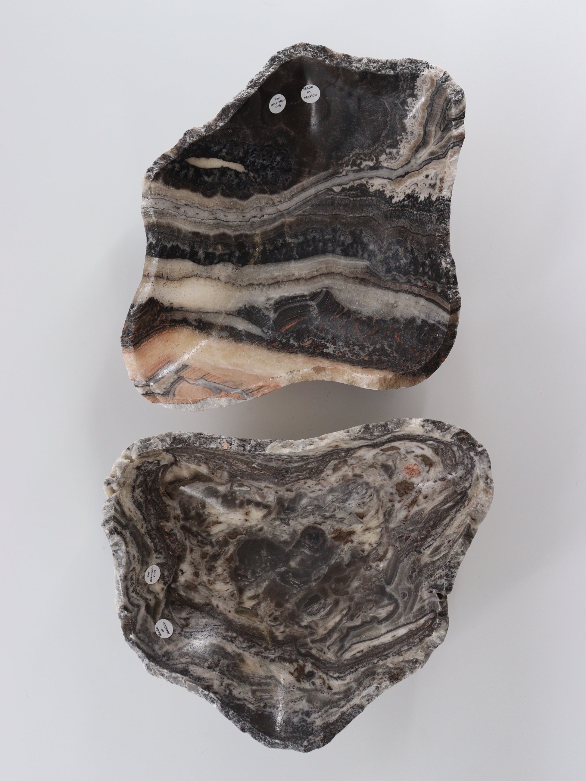 Onyx Bowls Set of 2 - Expert Wholesale and Supplier of Wholesale Crystals & Bulk Gemstones, ["Bowls","Mexico","onyx","Set"]