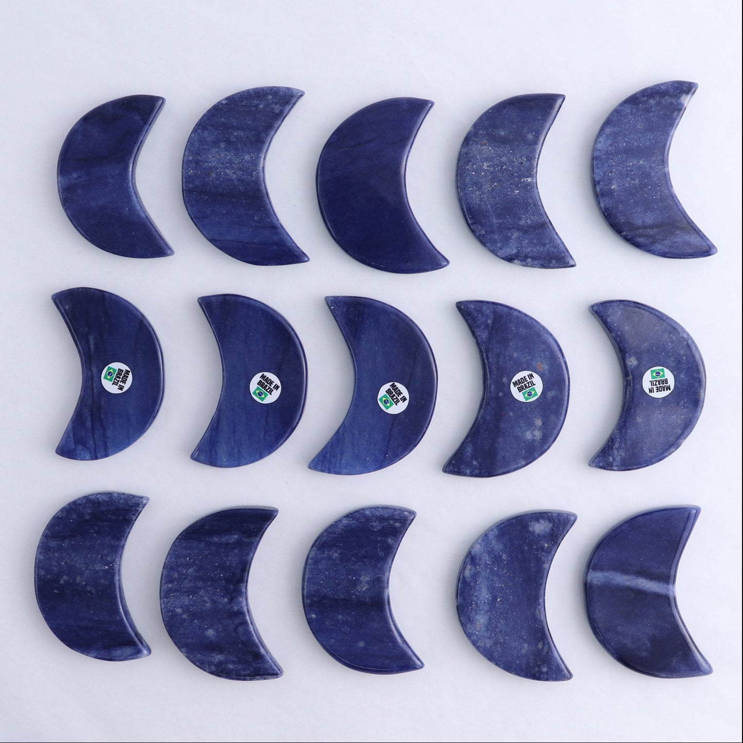 Blue Aventurine Flat Moon from Brazil - Expert Wholesale and Supplier of Wholesale Crystals & Bulk Gemstones, ["Blue Aventurine","Brazil","moons"]