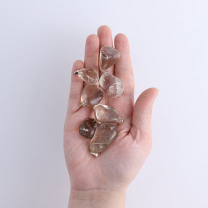 One Smoky Quartz Tumble Pendant
