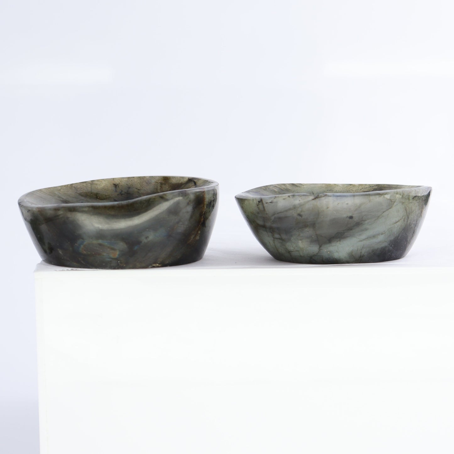 Labradorite Bowls Set of 6 - Expert Wholesale and Supplier of Wholesale Crystals & Bulk Gemstones, ["Bowls","Labradorite","Madagascar"]
