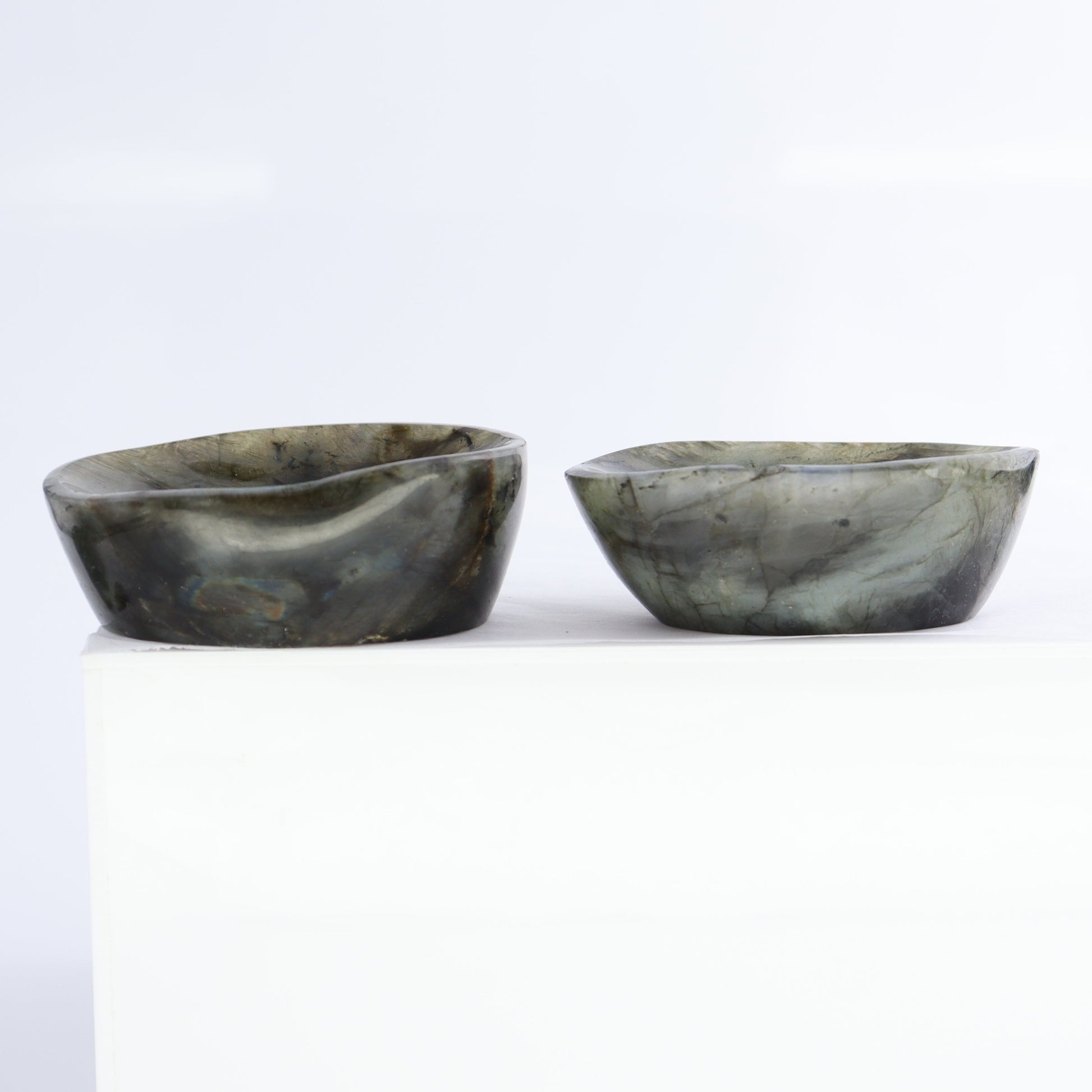 Labradorite Bowls Set of 6 - Expert Wholesale and Supplier of Wholesale Crystals & Bulk Gemstones, ["Bowls","Labradorite","Madagascar"]