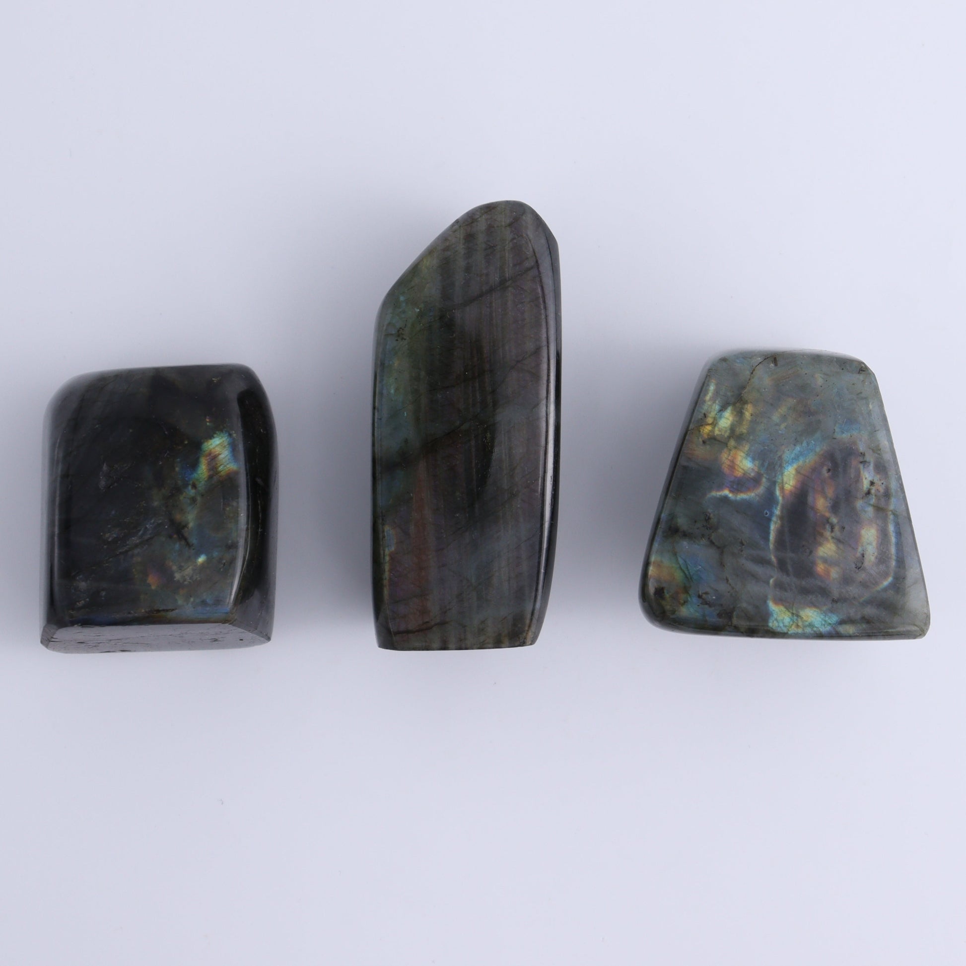 Labradorite Freeform Set of 9 - Expert Wholesale and Supplier of Wholesale Crystals & Bulk Gemstones, ["Freeforms","Labradorite","Madagascar"]