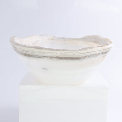 Mexican Onyx/Calcite Bowl - Expert Wholesale and Supplier of Wholesale Crystals & Bulk Gemstones, ["Bowls","Calcite","Mexico","onyx"]