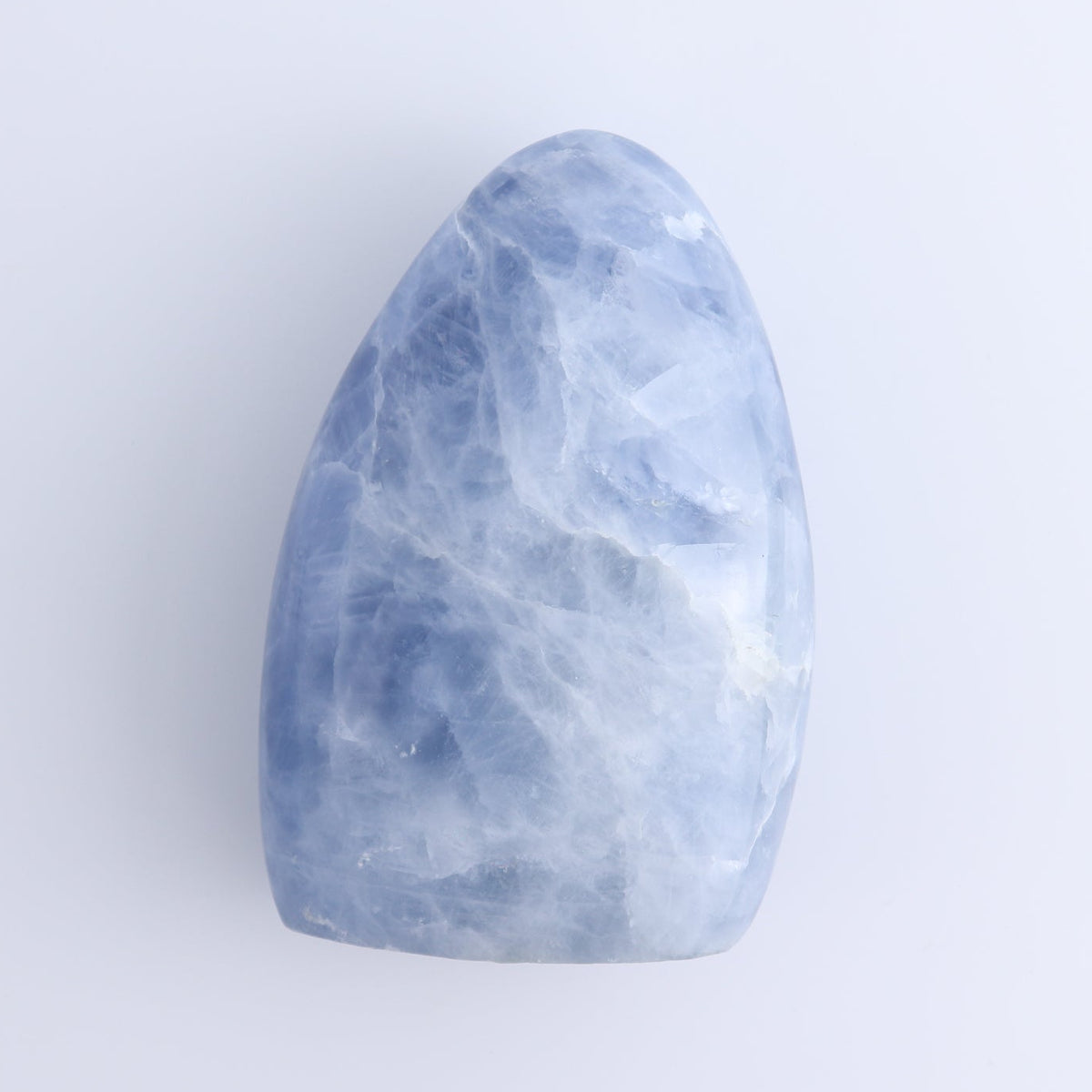 Blue Calcite Freeforms Set of 4