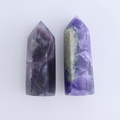 Lavender Fluorite Towers Set of 10