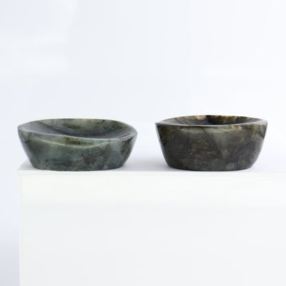 Labradorite Bowls Set of 6