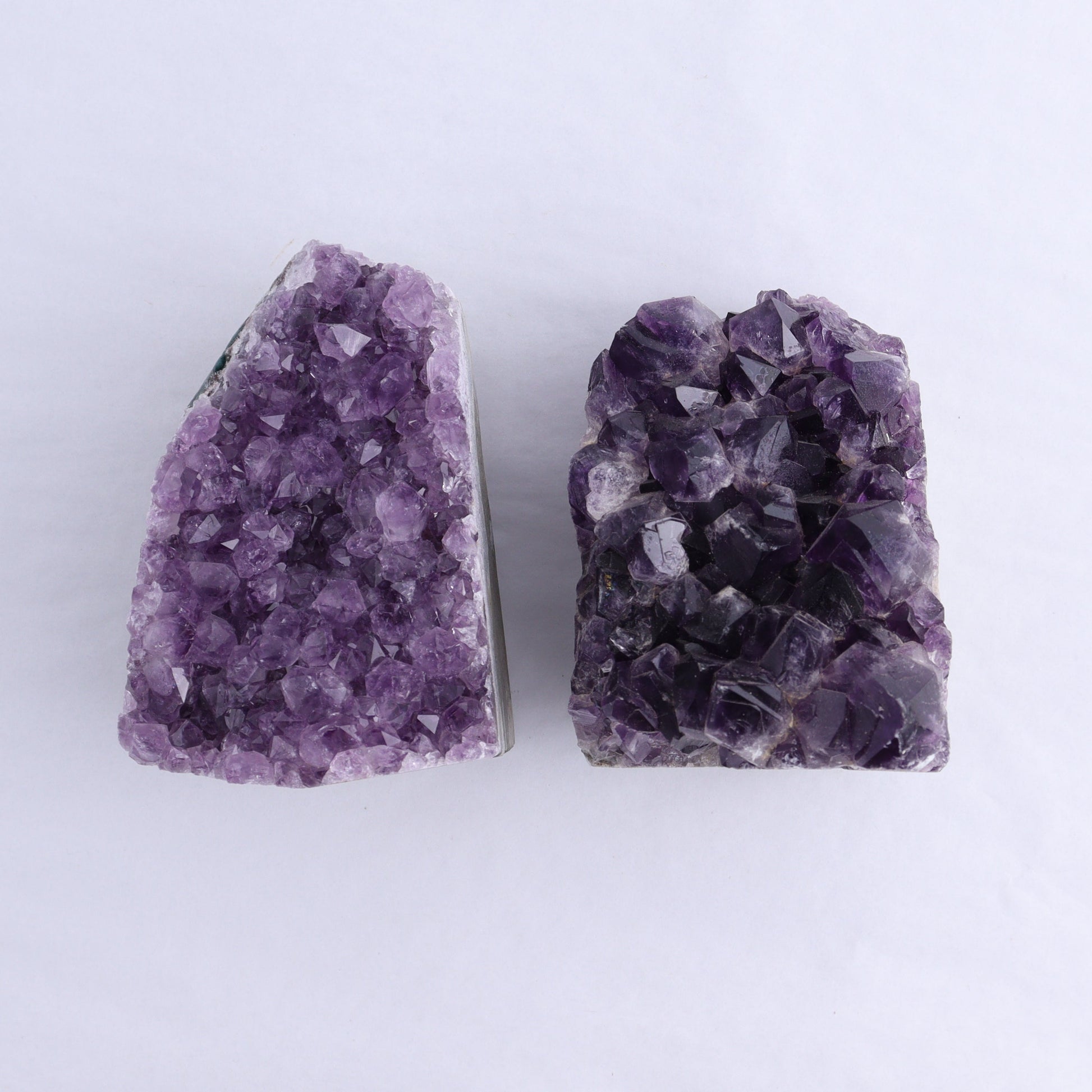 Uruguay Amethyst Cut Base Set of 8 - Expert Wholesale and Supplier of Wholesale Crystals & Bulk Gemstones, ["Amethyst","Cut Base","Uruguay"]