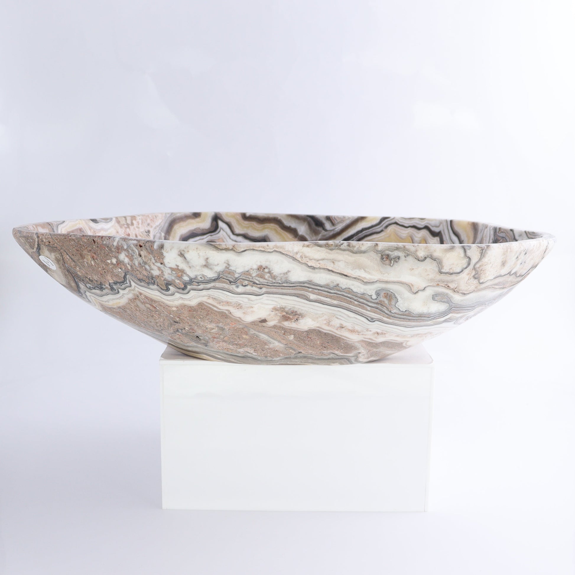Mexican Onyx/Calcite Bowl - Expert Wholesale and Supplier of Wholesale Crystals & Bulk Gemstones, ["Bowls","Calcite","Mexico","onyx"]