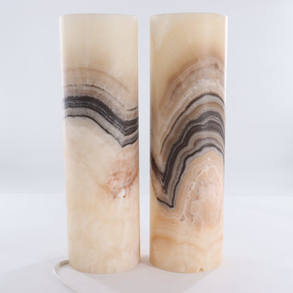 Onyx Lamps Set of 2 - Expert Wholesale and Supplier of Wholesale Crystals & Bulk Gemstones, ["Lamps","Mexico","onyx"]
