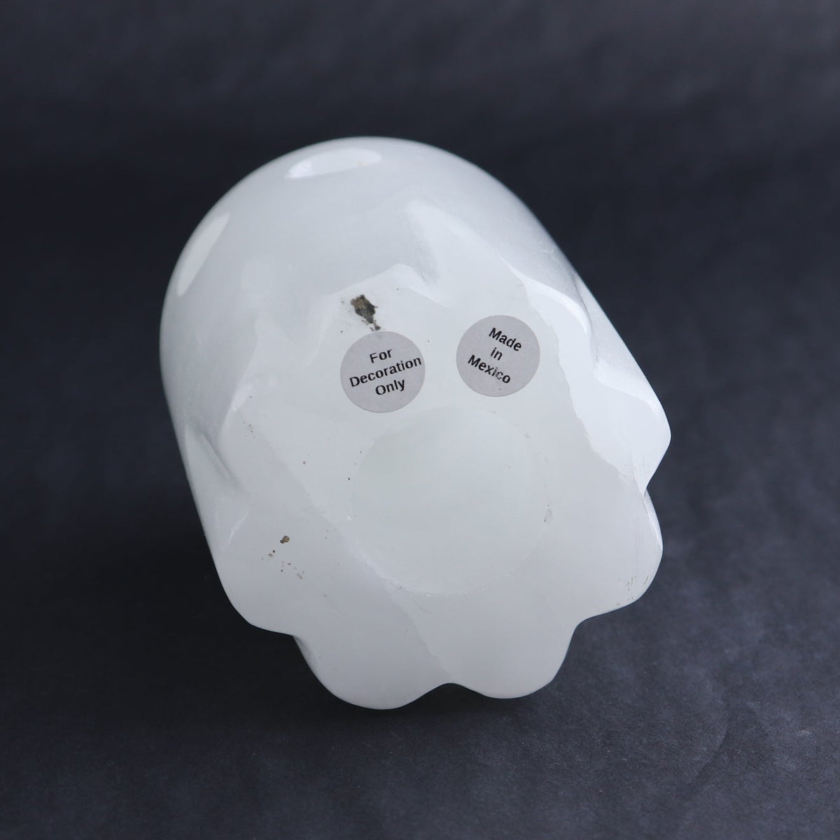 One Ghost White Mexican Onyx/Calcite with Light | Mi Esperanza Minerals | Supplier of Crystals and Onyx
