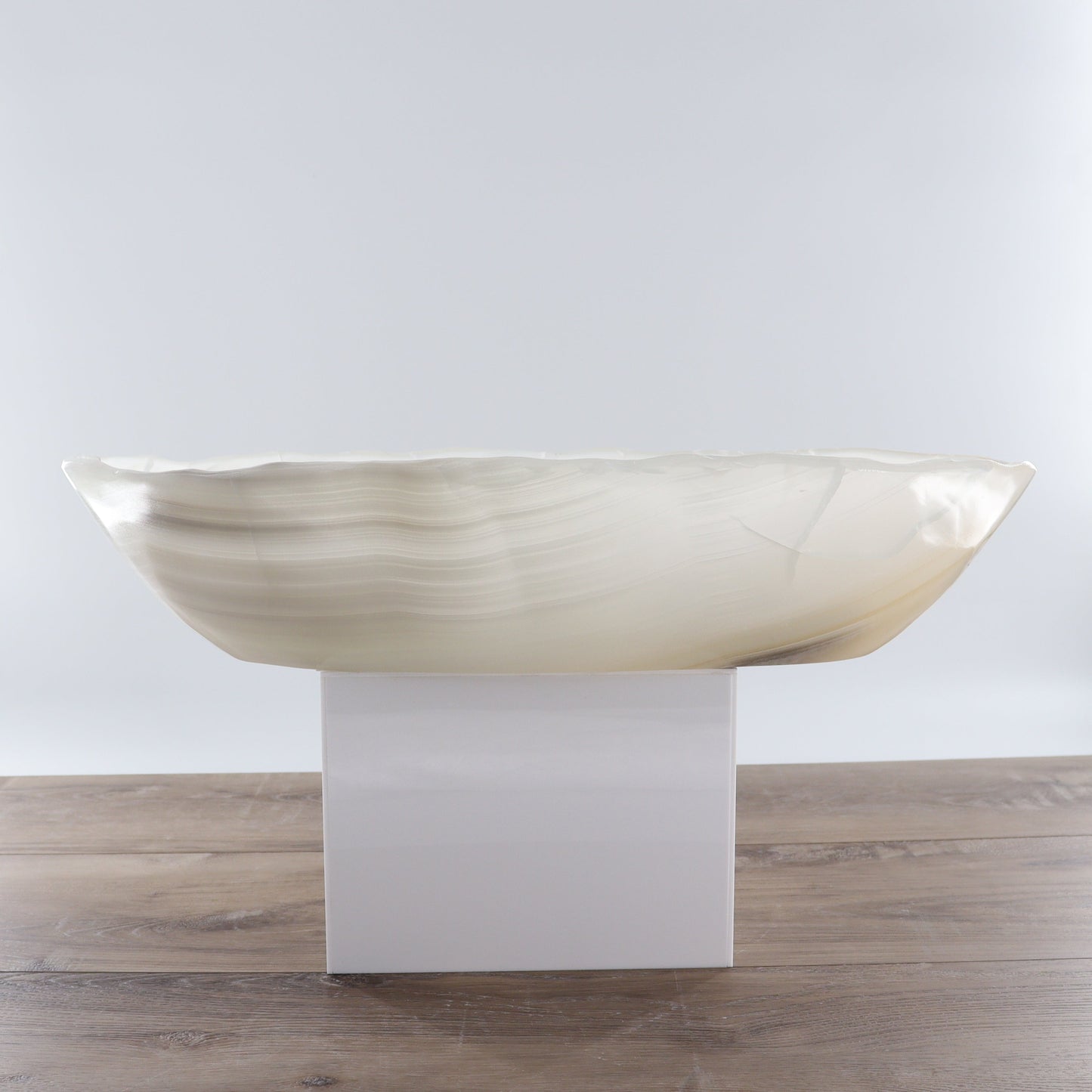 Mexican Onyx/Calcite Canoe Bowl - Expert Wholesale and Supplier of Wholesale Crystals & Bulk Gemstones, ["Bowls","Calcite","canoe","Mexico","onyx"]