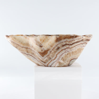 Mexican Onyx/Calcite Bowl 16"
