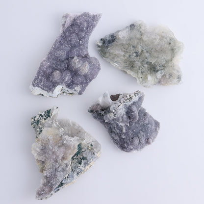 Amethyst Flower Clusters Set of 8 - Expert Wholesale and Supplier of Wholesale Crystals & Bulk Gemstones, ["Amethyst","Amethyst Flowers","close_50"]