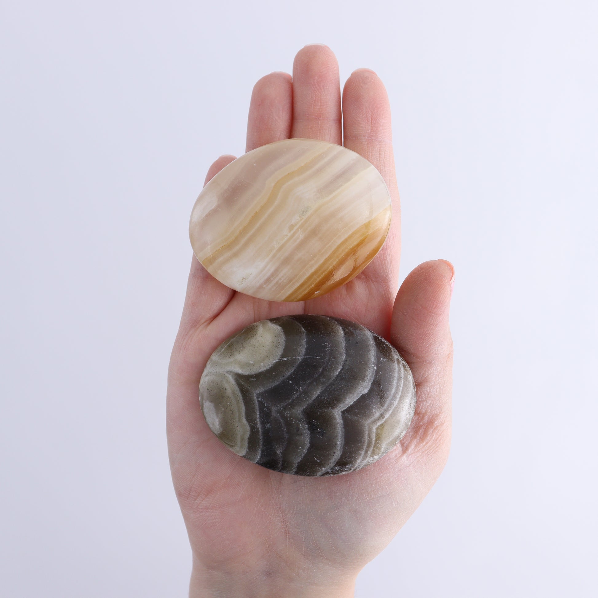 Onyx Palm Stones 1 kg Set - Expert Wholesale and Supplier of Wholesale Crystals & Bulk Gemstones, ["Mexico","onyx","Palm Stones"]