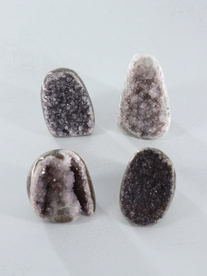 Amethyst Cut Base Set of 4 - Expert Wholesale and Supplier of Wholesale Crystals & Bulk Gemstones, []