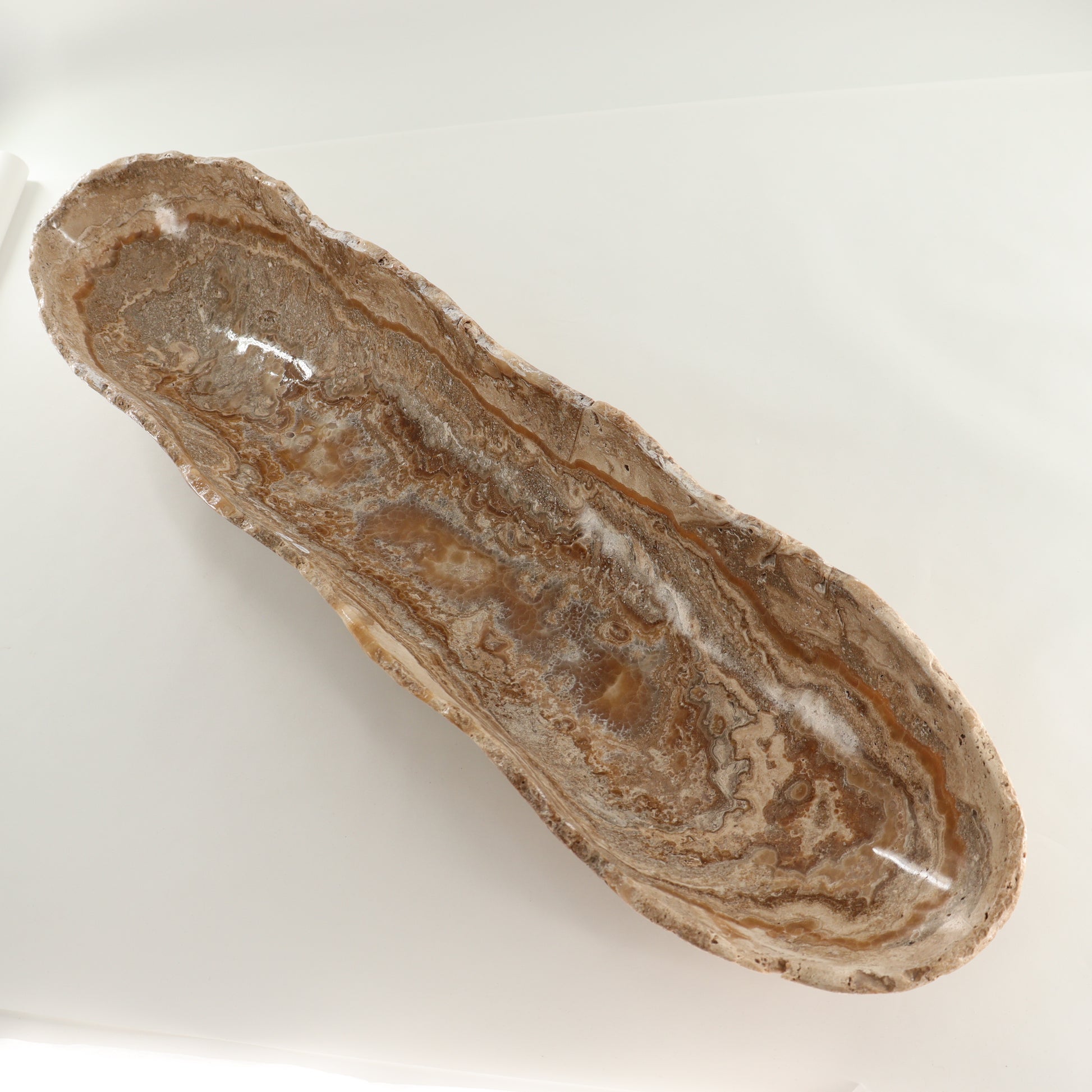 Onyx Canoe Bowl - Expert Wholesale and Supplier of Wholesale Crystals & Bulk Gemstones, ["Bowls","canoe","Mexico","onyx"]