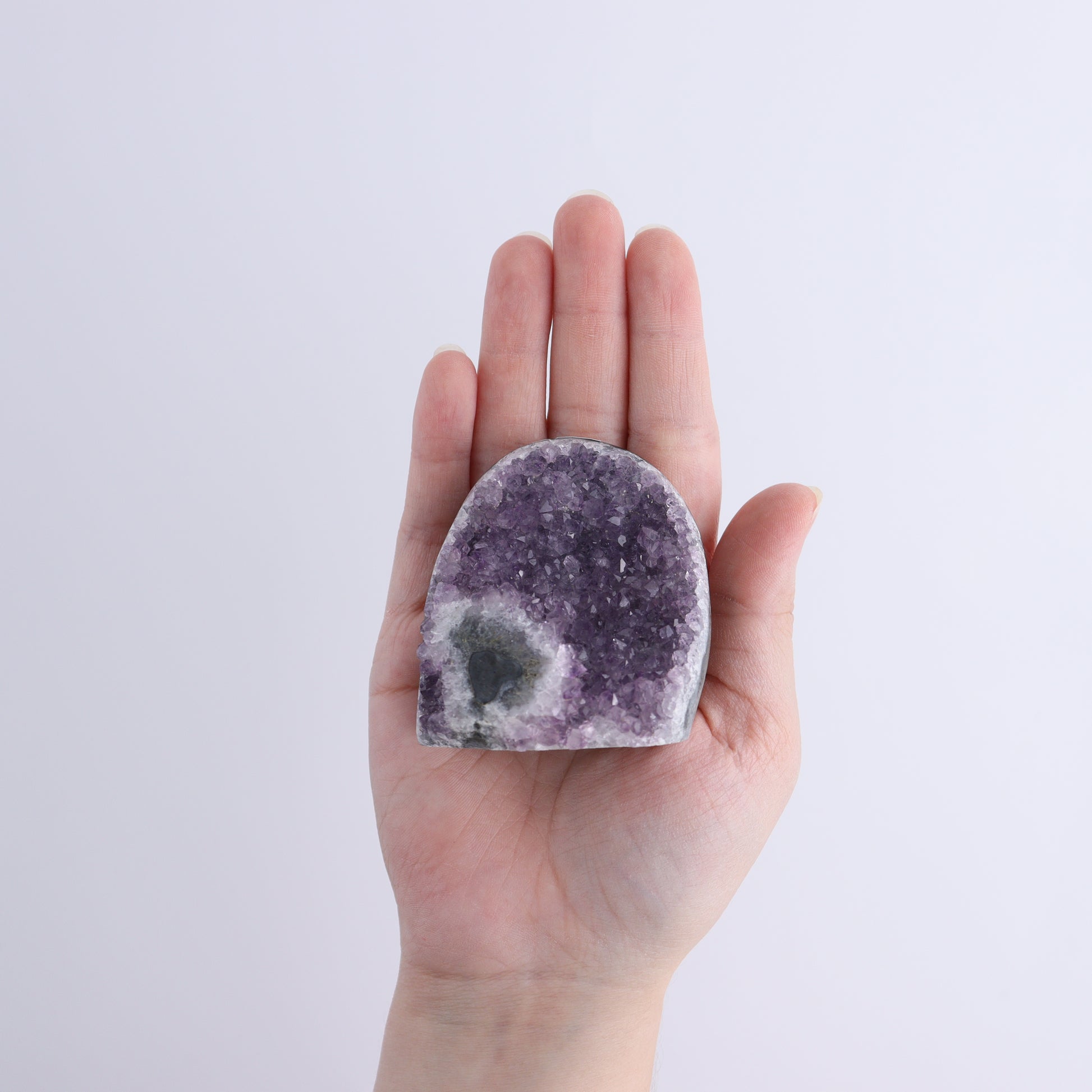 Uruguay Amethyst Set of 4 - Expert Wholesale and Supplier of Wholesale Crystals & Bulk Gemstones, ["Amethyst","Cut Base","Uruguay"]