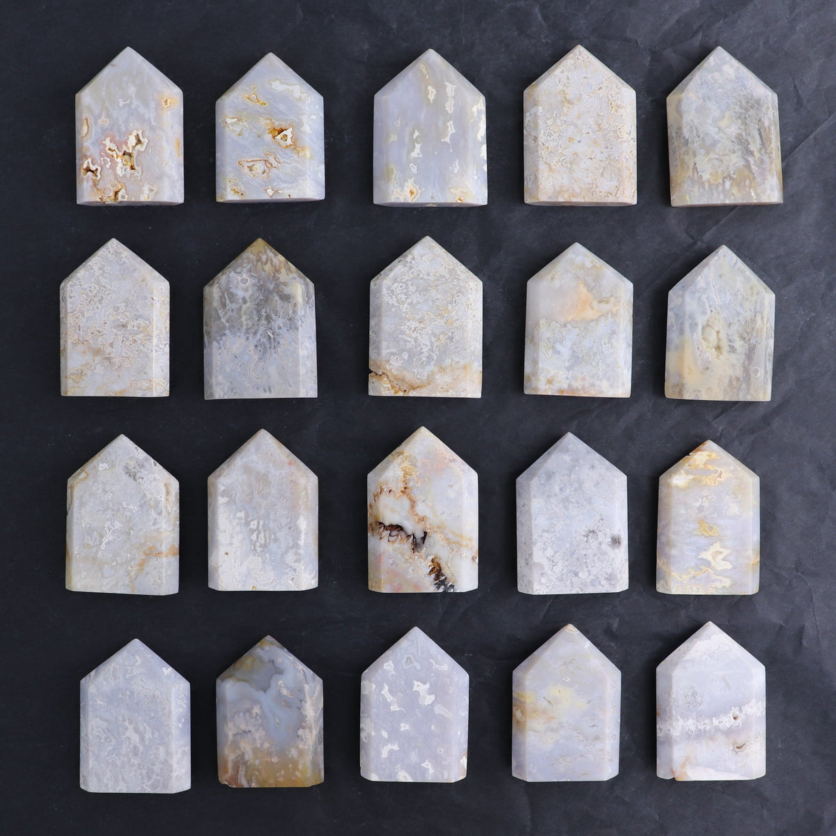 One Tower Chalcedony Agate | Mi Esperanza Minerals | Supplier of Crystals and Onyx