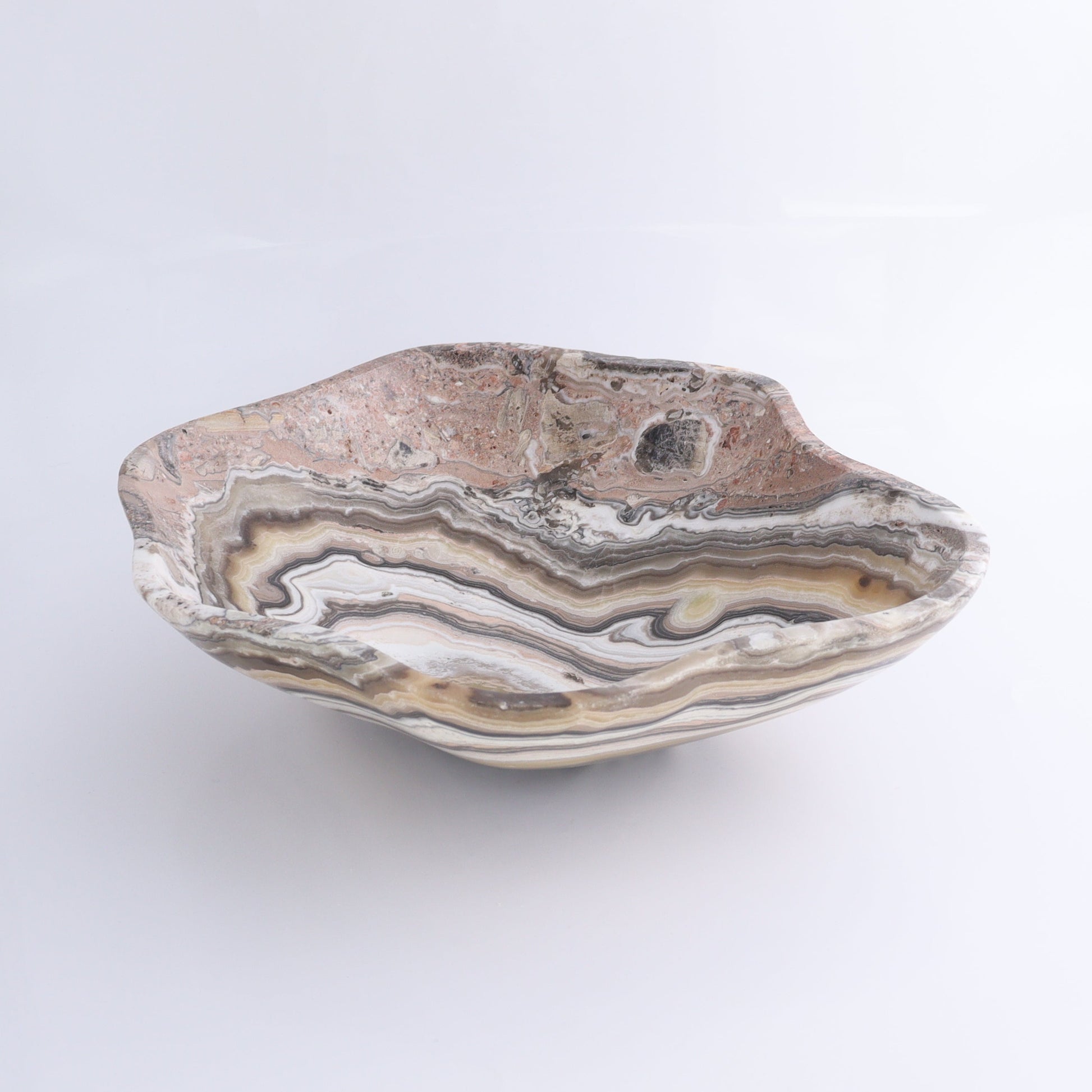 Mexican Onyx/Calcite Bowl - Expert Wholesale and Supplier of Wholesale Crystals & Bulk Gemstones, ["Bowls","Calcite","Mexico","onyx"]